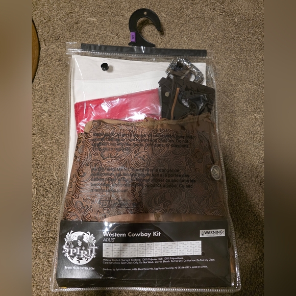 Adult XXL Western Cowboy Costume - Picture 11 of 12